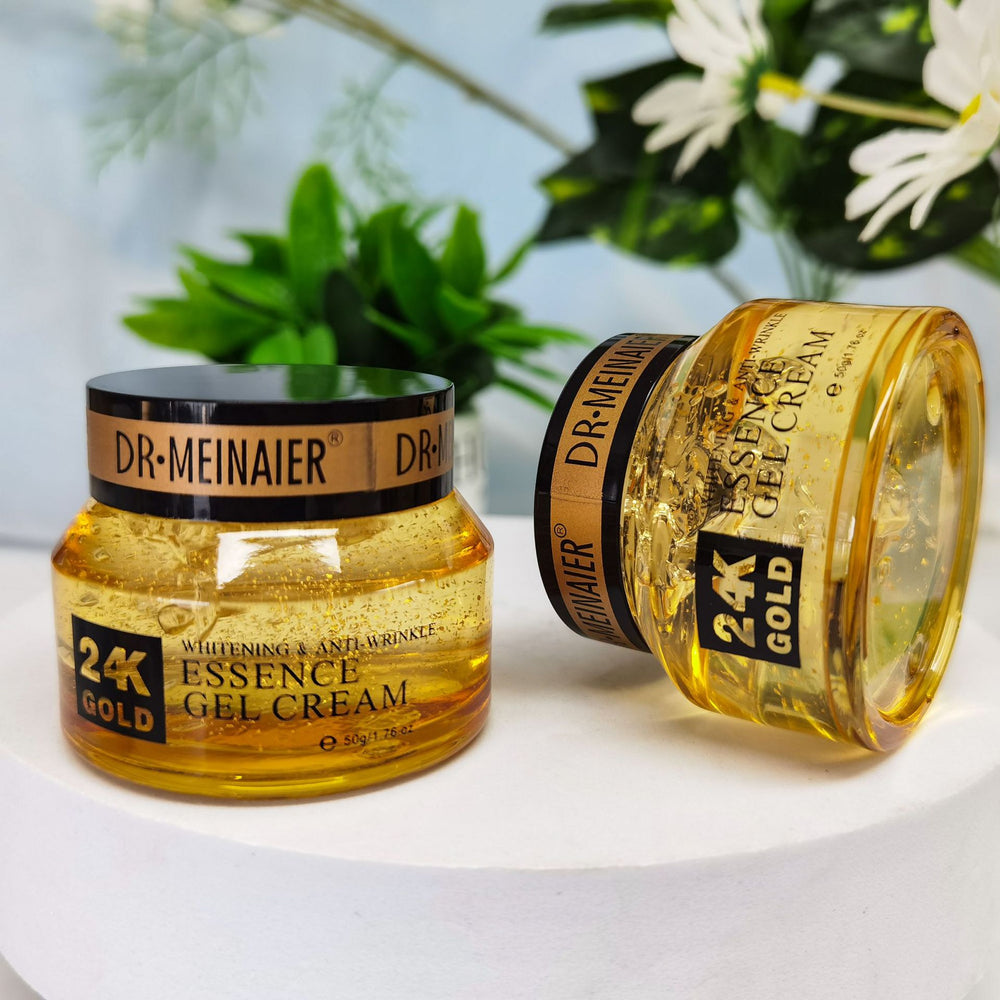 exclusive 24k gold anti-wrinkle cream, moisturizing, repairing, lifting and firming facial essence gel gel