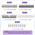 Eyelash tip planting eyelashes 0.04 without root dispersion sharpened comic big eyes barbie beauty self-grafting eyelashes