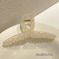 15cm hair clip extra large new arrival jelly color women's back head hair shark clip hair volume large cross large clip