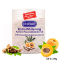 apricot fruit plant scrub, beautiful skin, exfoliating, cleansing, facial and body moisturizing, chicken skin removal, wholesale skin care