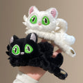 New arrivalk-stylestuffedstereo cat scratch clip cute hair shark clip hair clip female back of head hair scratch