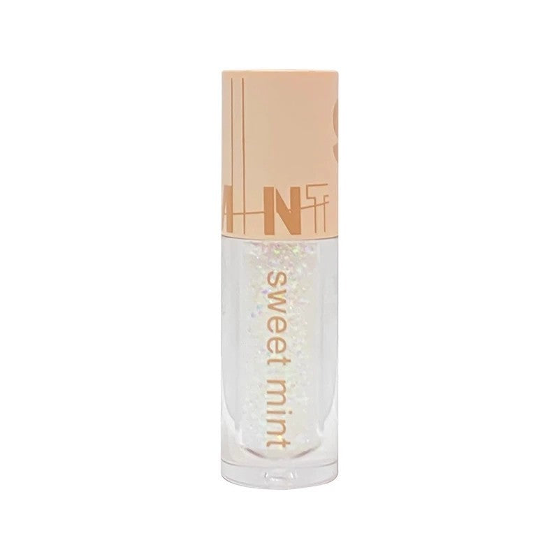 Sweet mint liquid eye shadow pearlescent fine glitter waterproof sparkling highlighter eye shadow liquid