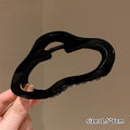 Casual frosted cloud gripper large women's new arrival hair clip on the back of the head shark clip elegant hairpin classy headwear