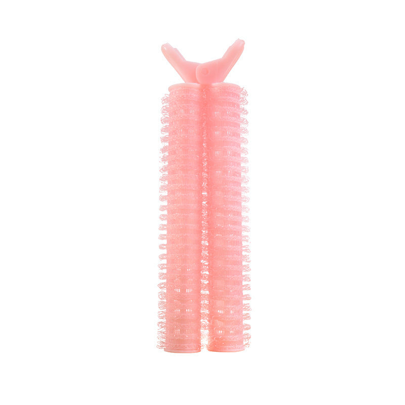 New arrival dopamine color bangs clip fluffy clip korean lazy hair clip head hair root hair-styling curling barrel in stock