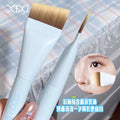 Xixi one-stroke foundation brush - ultra-thin flat angled head for seamless, flawless application - makeup brush beauty tool