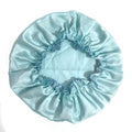 Manufacturer produces and wholesales single-layer shower caps that can be printed with logo, satin shower caps, wig packaging shower caps