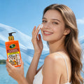 vc turmeric body repair lotion brightens skin color, moisturizes and moisturizes the whole body turmeric body lotion 500ml