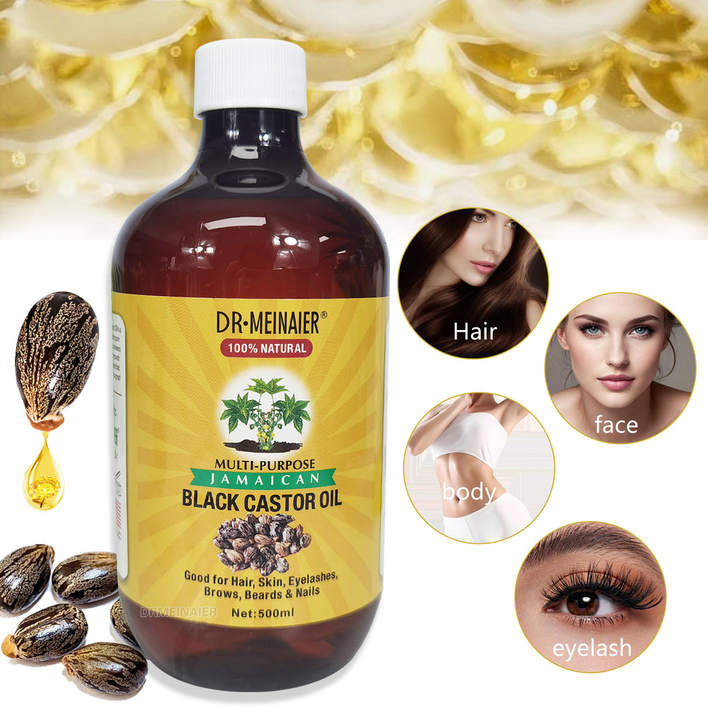 supply of castor oil essential oil for face, body, hair care, emollient massage oil, natural vegetable oil, export500ml