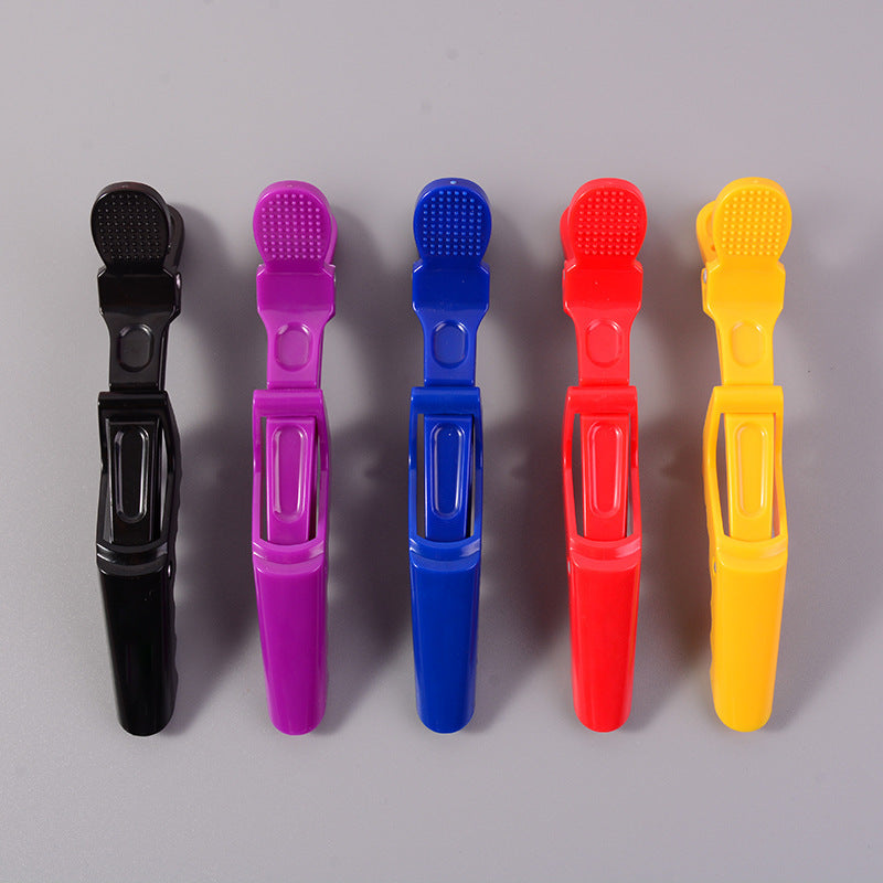 Alligator clip hair clip can be printed logo hair clip hairdressing shop hairdressing tool partition fixed slot clip cross-border