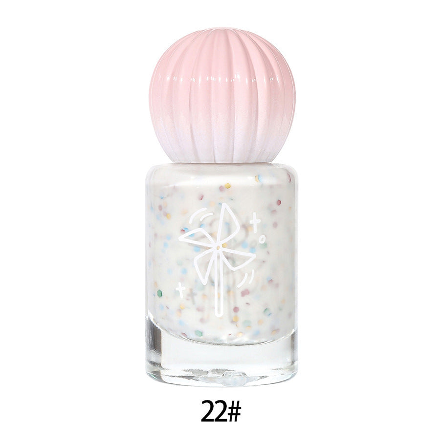 Bk nail polish - oil-based, peel-off, no-bake, quick-drying, colorful bottles - brick & mortar, student nail polish, summer new arrivals
