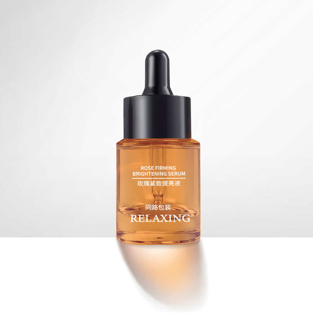 New cosmetic glass bottle packaging material 30ml essential oil original liquid bottle plastic tip dropper essence glass bottle factory direct sales