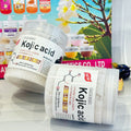 kojic acid scrub 350g - deep cleansing exfoliating bath salt for kojic acid scrub sugar