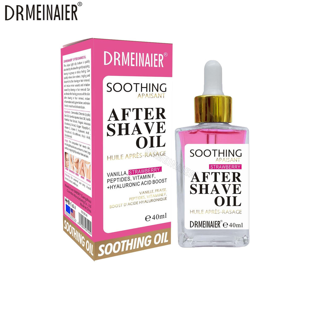 hair removal & shaving aftercare oil 40ml - gentle moisturizing, nourishing, smoothing, and skin-protecting - wholesale