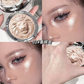 Makeup kobeleen lion head highlighter powder facial stereo brightening pearlescent flash soft waxy mashed potato highlighter cream