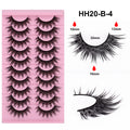 Hh20-b-4 (comic eyelashes) thick style