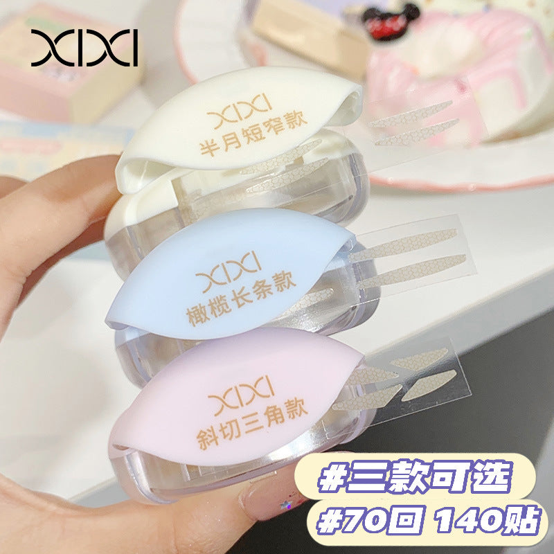 Xixi roller pull-out high-viscosity double eyelid patch nature invisible and traceless, not easy to reflect swollen eye bubble beauty patch