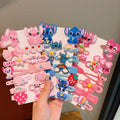Super cute cartoon hair clips for babies and girls, hair accessories that won't damage hair, bangs clips, headbands, girls' hair clips, and bobby pins