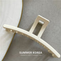 One word clip off-white-13cm