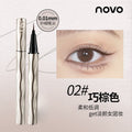 Novo smart star eyes ultra-fine liquid eyeliner pen - women's slim, long-lasting, waterproof, sweat-proof, smudge-proof eyeliner for lower lashes