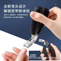 new arrival elbow large opening nail clippers oblique nail clippers thick nails hard pliers anti-splash nail clippers