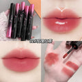 Gege bear ice glaze double-ended lip glaze mirror water-glossy transparent lip oil matte matte whitening lipstick