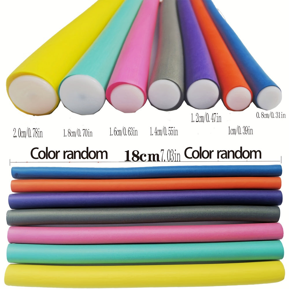 Amazon's best-selling 42-piece sponge curling barrel, pearl cotton curling bar, universal curling iron, magic curling iron
