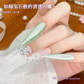 Risyal cat eye nail polish 5ml japanese style filling glue whitening without blackening ice transparent nail polish crystal cat eye