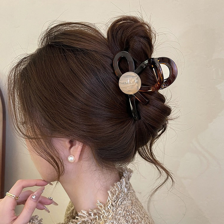 Inspopular same style hair clip summer accessories shark clip large high-end 2025 new clip hair accessories