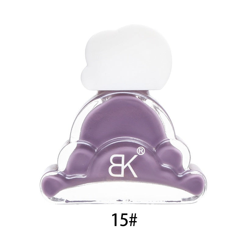 New oil-based nail polish, no baking required, non-peelable, quick-drying, solid color red, non-peelable, whitening summer nail polish