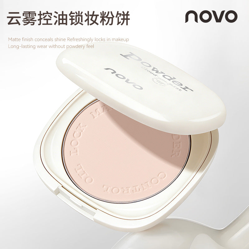 Makeup novo cloud mist oil control lock makeup powder setting makeup concealer long-lasting waterproof no powder no makeup foundation