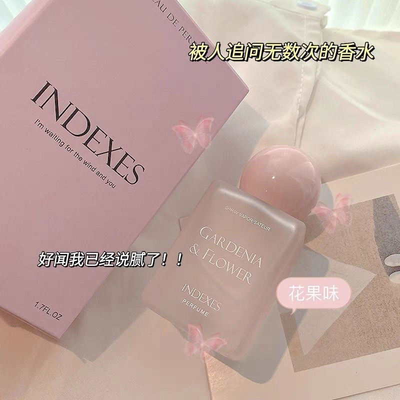 Indexes index women's perfume pink romantic encounter with a tea light fresh light fragrance niche perfume 50ml