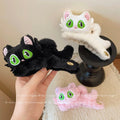 New arrivalk-stylestuffedstereo cat scratch clip cute hair shark clip hair clip female back of head hair scratch
