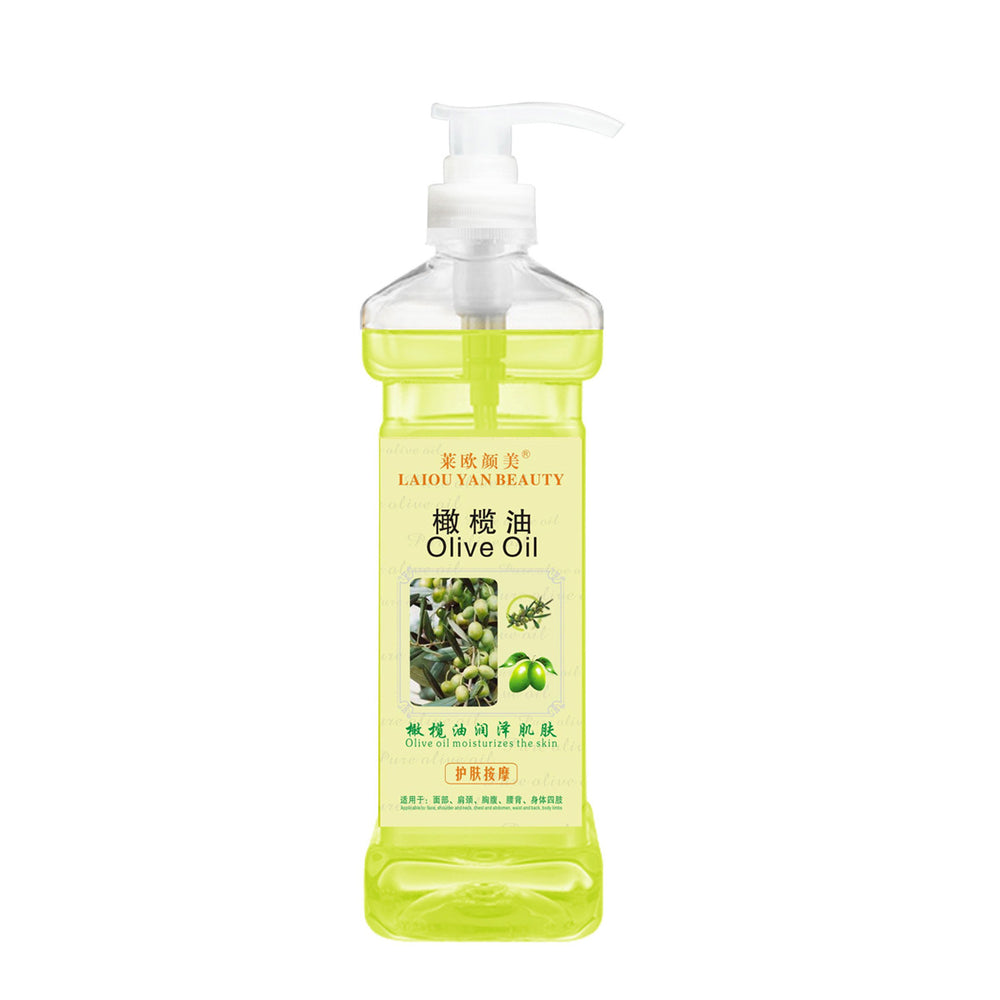 Olive oil body massage oil bb moisturizing oil plant mugwort essential oil gua sha massage oil beauty salon line b bottle