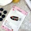#flower diamond seamless clip-leopard color