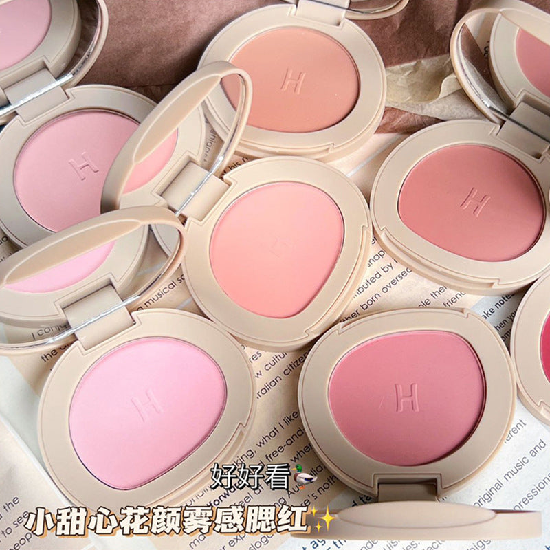 Herorange sweetheart floral mist blush - shifting color natural nude matte contour blush palette