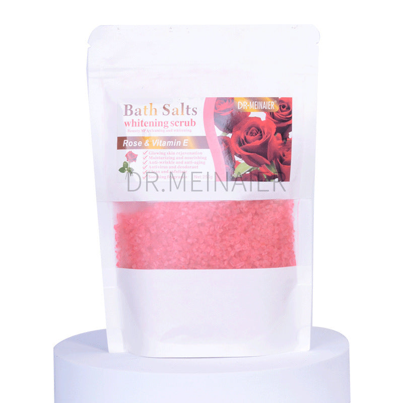 aromatherapy bath salts body scrub bath salts 250g bath exfoliating cleansing crystal sea salt export wholesale