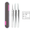 Super sharp sandblasting no. 5 3 clips + plastic box