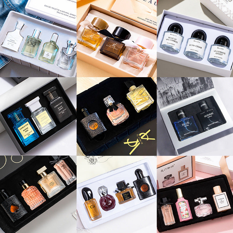 perfume set new women's long-lasting light fragrance fresh affordable men's cologne vietnamese perfume gift box wholesale