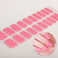 Zhengxiang personalized gel manicure stickers waterprooffashion onion powder manicure stickers uv light therapy semi-baked nail stickers nail