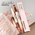 Kakashow double-ended concealer pen waterproof anti-sweat concealer for acne marks, dark circles, tear troughs, and lying silkworm concealer