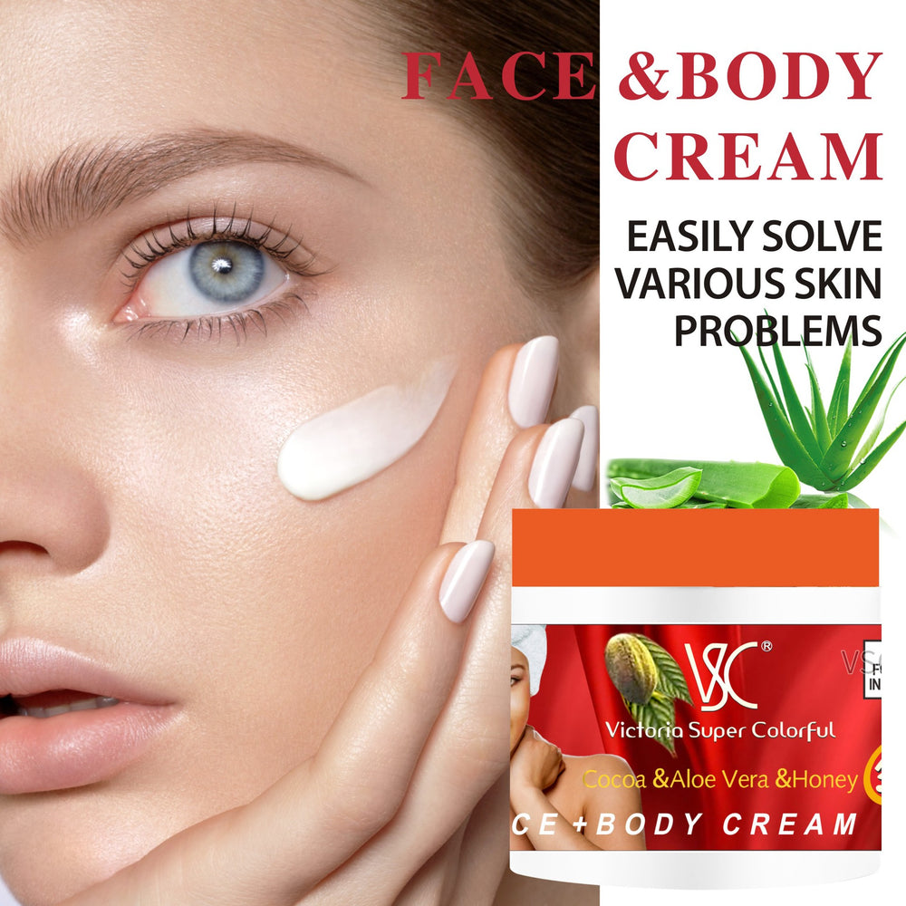 aloe vera face cream 500g, moisturizing cream, nourishing and rejuvenating cocoa honey hydrating cream, wholesale for export