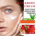 aloe vera face cream 500g, moisturizing cream, nourishing and rejuvenating cocoa honey hydrating cream, wholesale for export