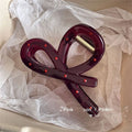 Small scissors berry red [8cm]