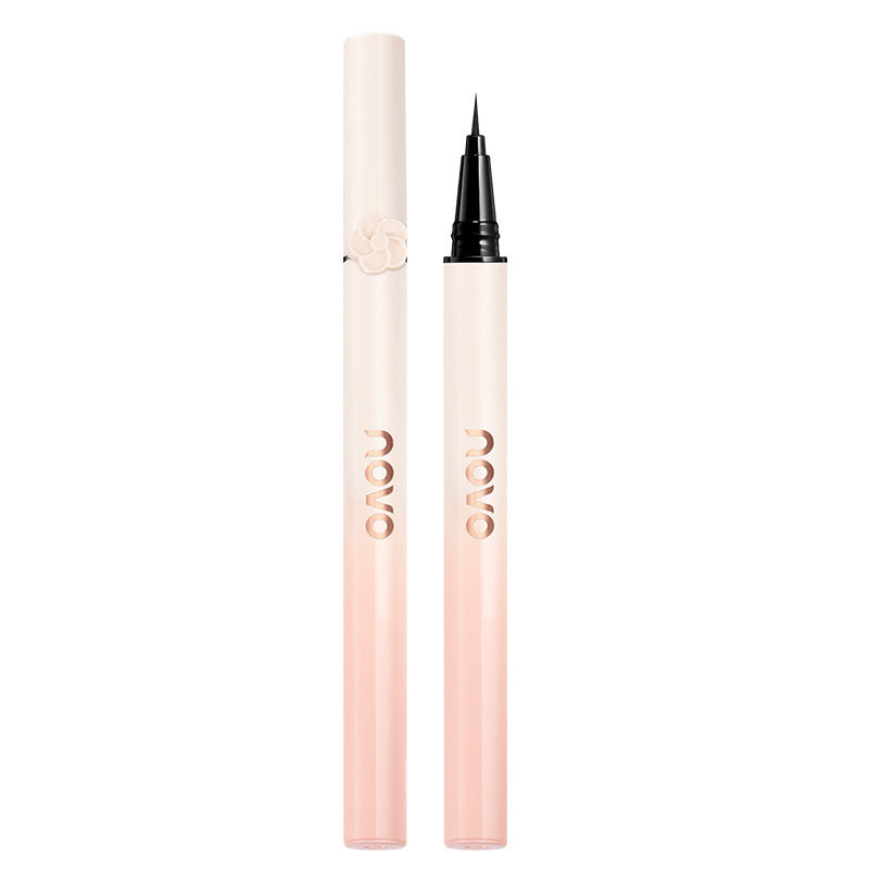 Novo smooth & fine eyeliner - waterproof, sweat-proof, smudge-proof - perfect for beginners, includes lower lash eyeliner