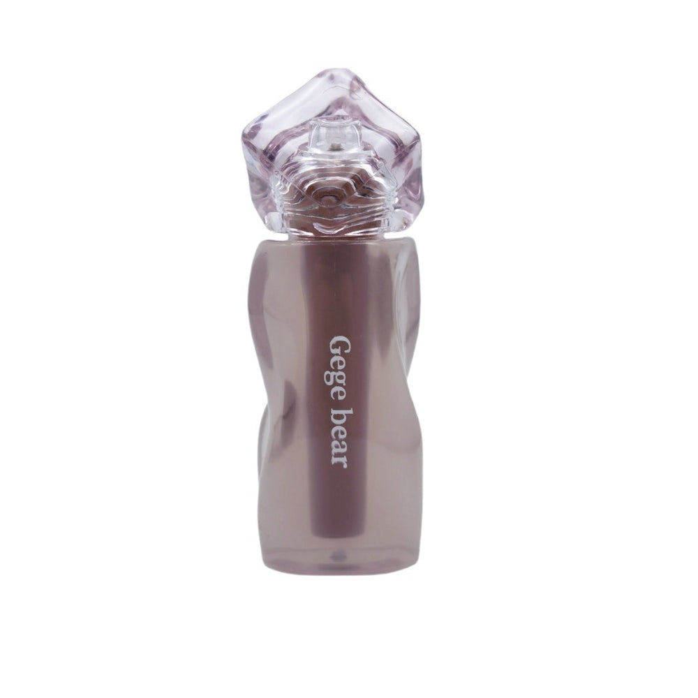Gege bear velvet mist cream lip clay - matte, non-drying, everyday nude look, brightening lip glaze