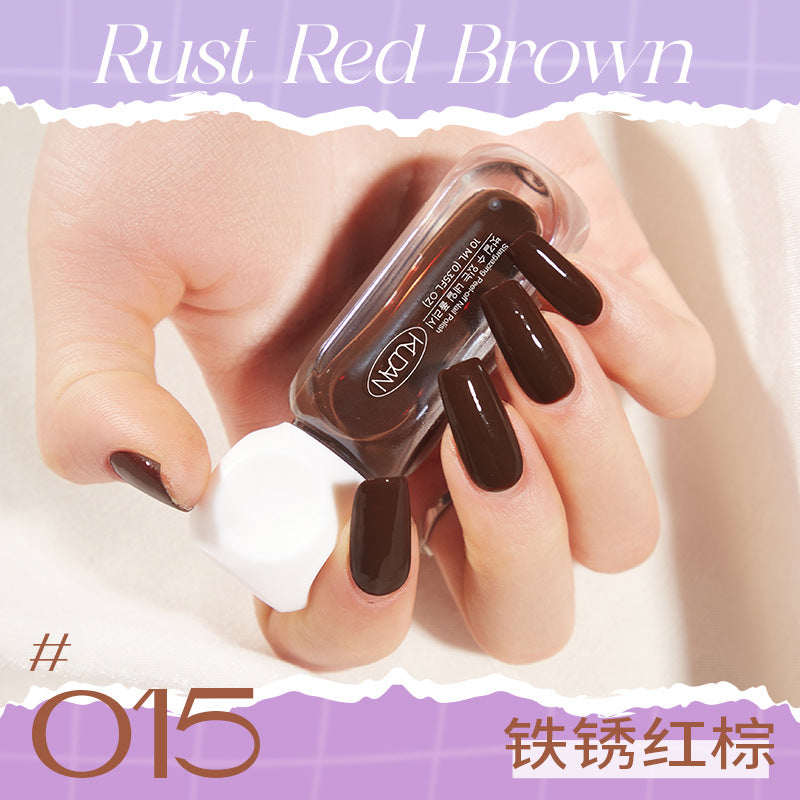 Kudan/kudan nail polish water-based peelable light fragrance 10ml nail polish new cross-border southeast asia hot style