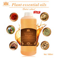 herbal compound plant massage essential oil 1000ml whole body massage and scraping oil to soothe meridians and activate meridians oil export