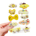 Acrylic little beauty cartoon hair clip - cute side hair clip for girls, gentle on hair, bb clip, hair accessory for girls, perfect for bangs and flyaways