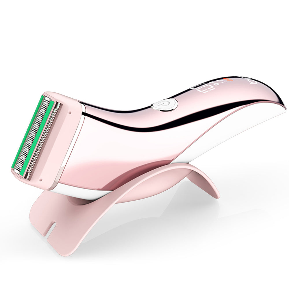 Ready-to-ship amazon moisturizing blade women's shaver, washable epilator, body hair trimmer, eyebrow razor