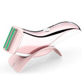 Ready-to-ship amazon moisturizing blade women's shaver, washable epilator, body hair trimmer, eyebrow razor